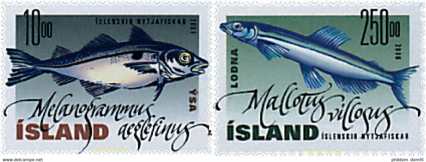 55917 MNH ISLANDIA 2000 PECES - Collections, Lots & Series