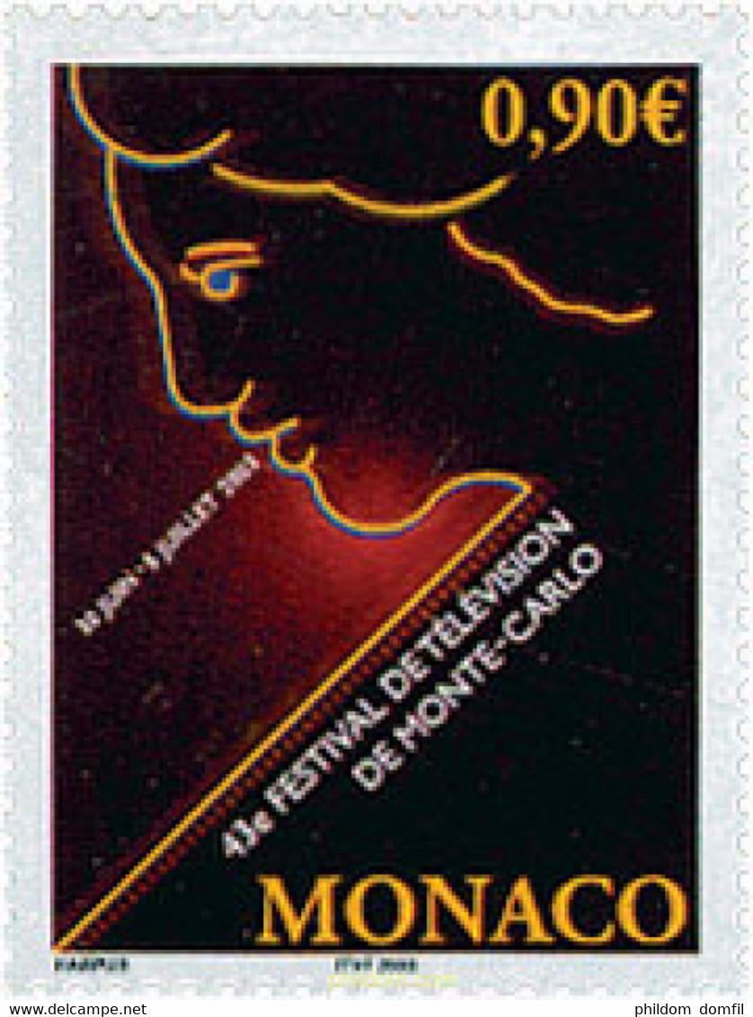 114682 MNH MONACO 2003 43 FESTIVAL DE TELEVISION DE MONTECARLO - Andere & Zonder Classificatie