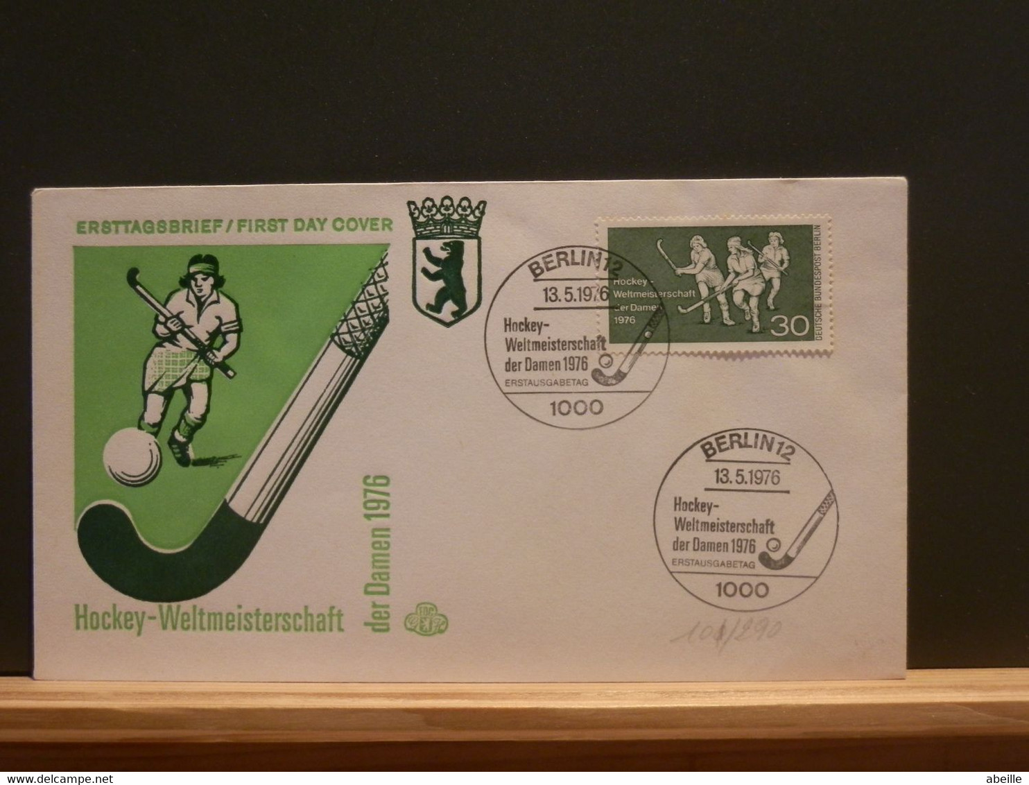 101/290 FDC ALLEMAGNE - Hockey (Veld)