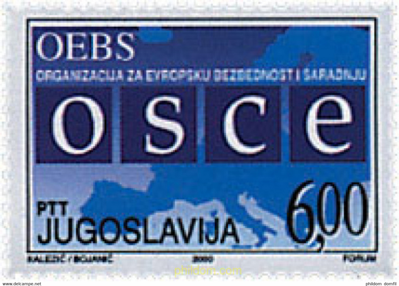 287601 MNH YUGOSLAVIA 2000 PERSONAJES DE LEYENDA - Used Stamps