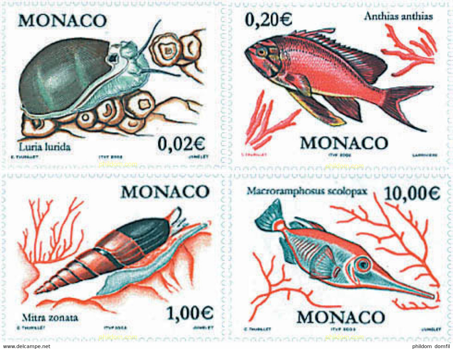 344982 MNH MONACO 2002 NATURALEZA - Andere & Zonder Classificatie