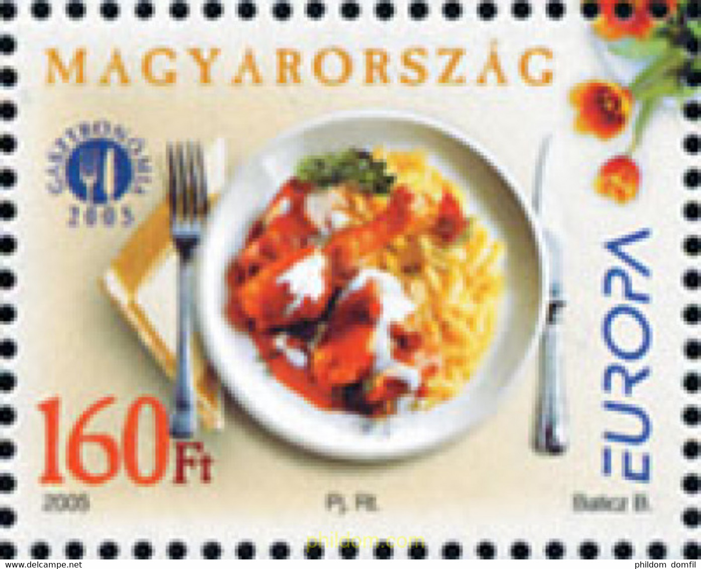 170485 MNH HUNGRIA 2005 EUROPA CEPT 2005 - GASTRONOMIA - Used Stamps