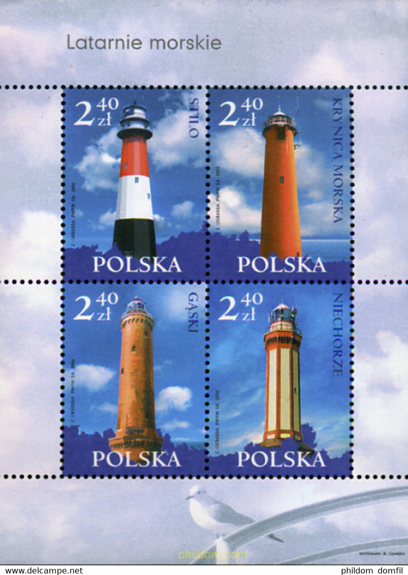 199473 MNH POLONIA 2006 FAROS - Sin Clasificación