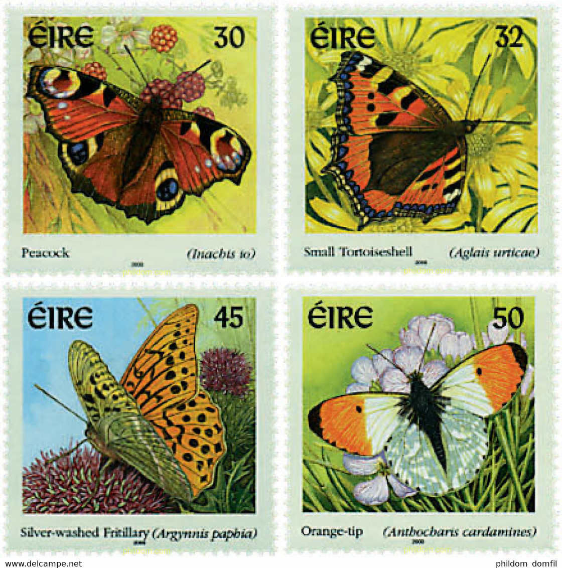 94863 MNH IRLANDA 2000 MARIPOSAS - Collezioni & Lotti