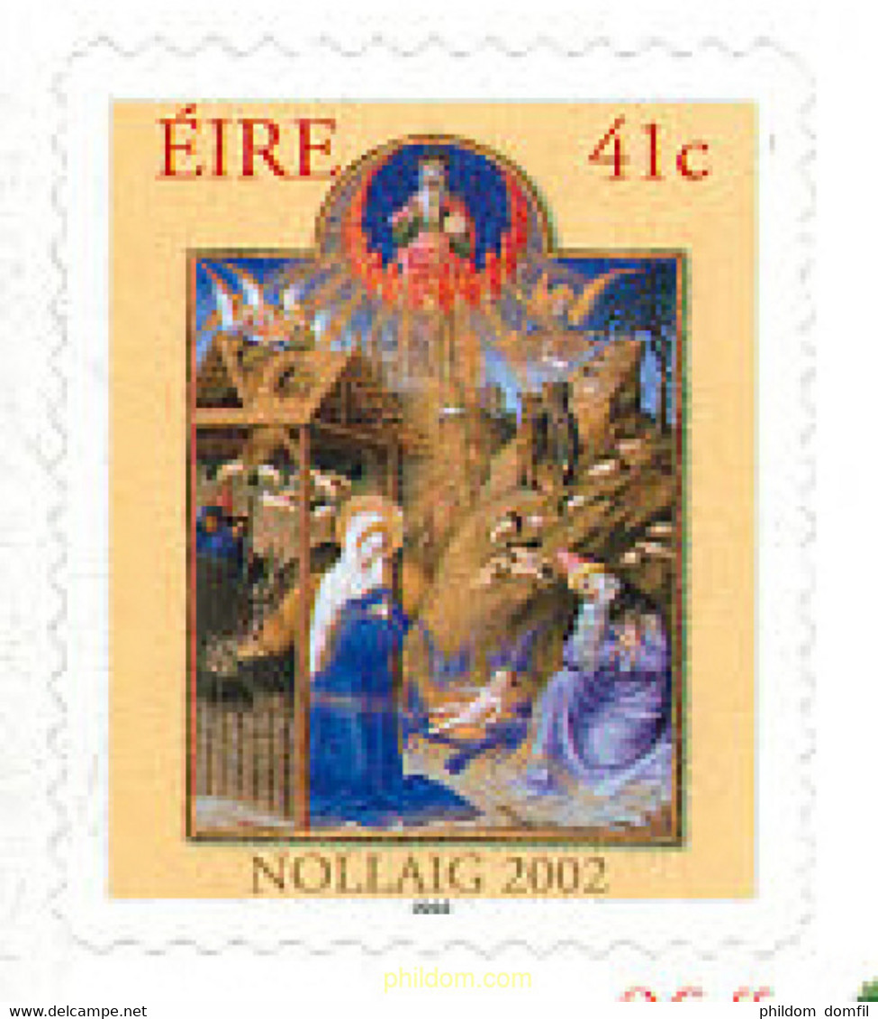 106723 MNH IRLANDA 2002 NAVIDAD - Colecciones & Series