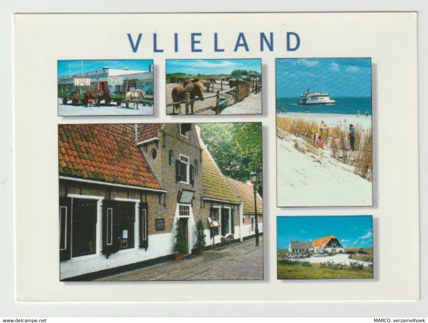 Ansichtkaart-postcard Vlieland (NL) 2004 - Vlieland