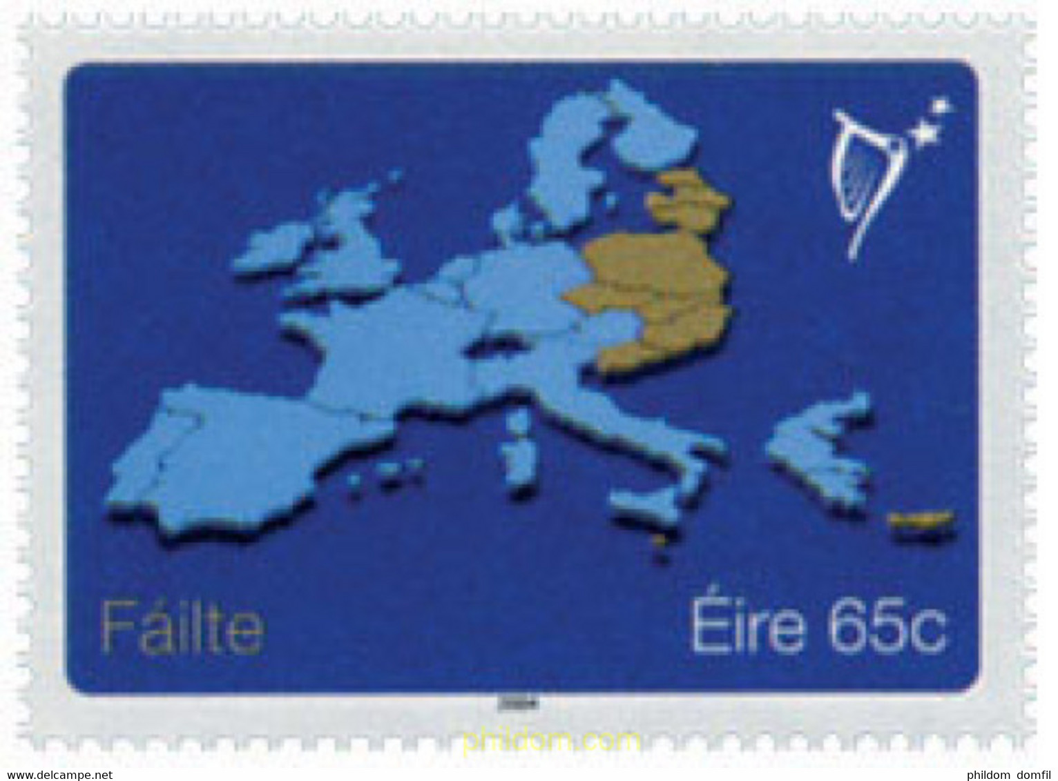 145645 MNH IRLANDA 2004 AMPLIACION DE LA UNION EUROPEA - Collections, Lots & Séries