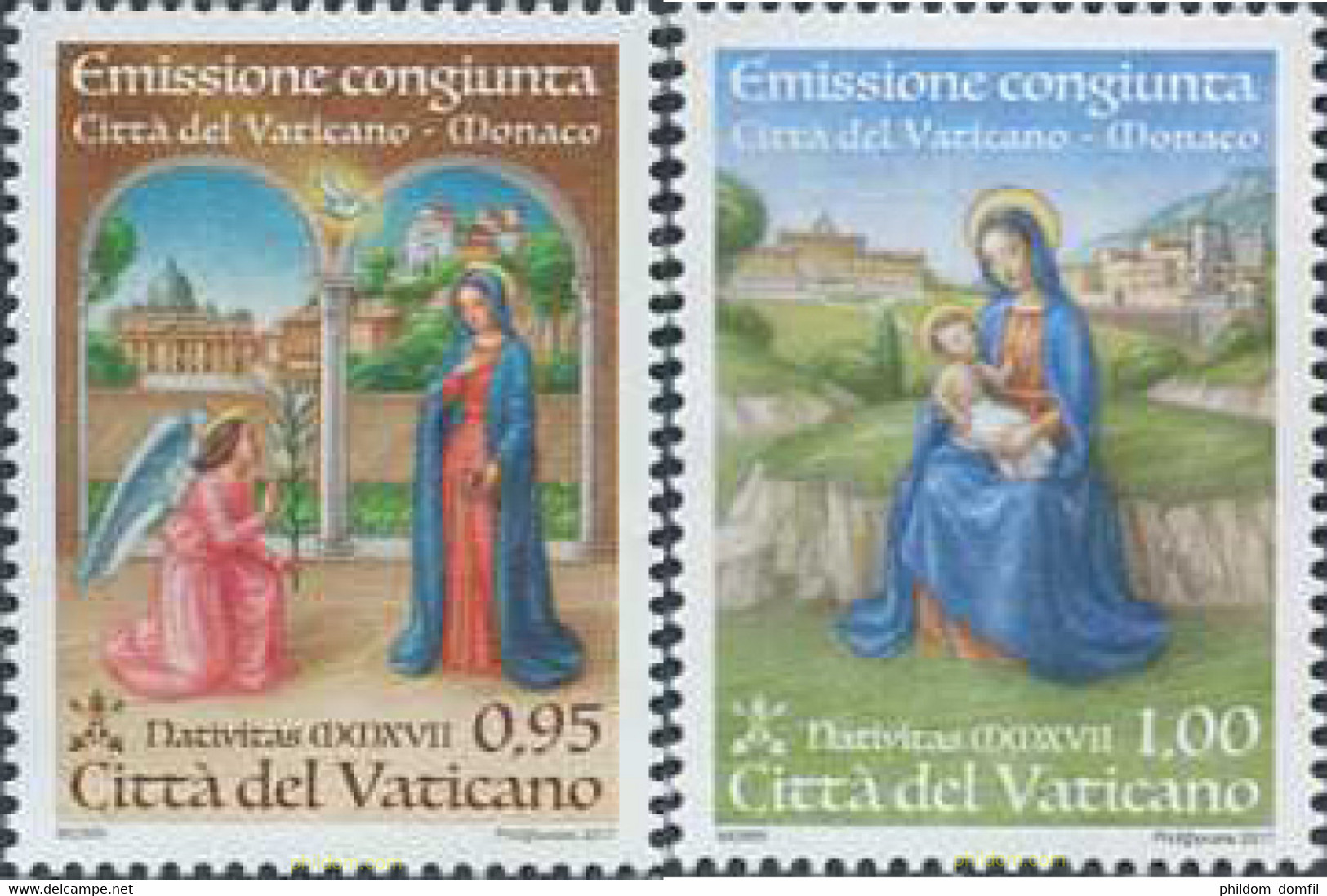 586540 MNH VATICANO 2017 RELIGION - Usados