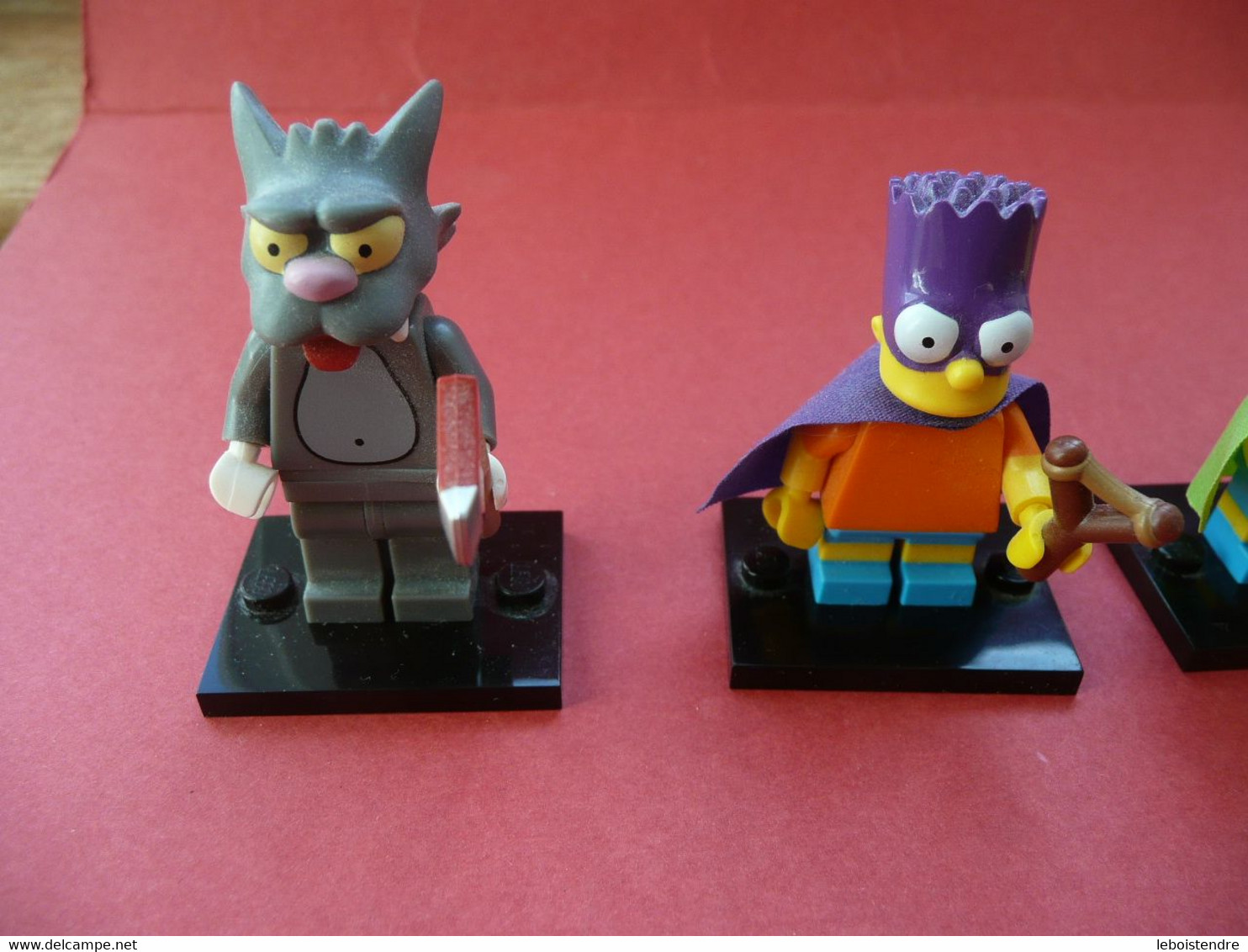 LOT 5 FIGURINE LEGO THE SIMPSONS HOMER EN COSTUME BART BARTMAN MILHOUSE COMME FALLAUT BOY SCRATCHY DE 71005 71009 - Figuren