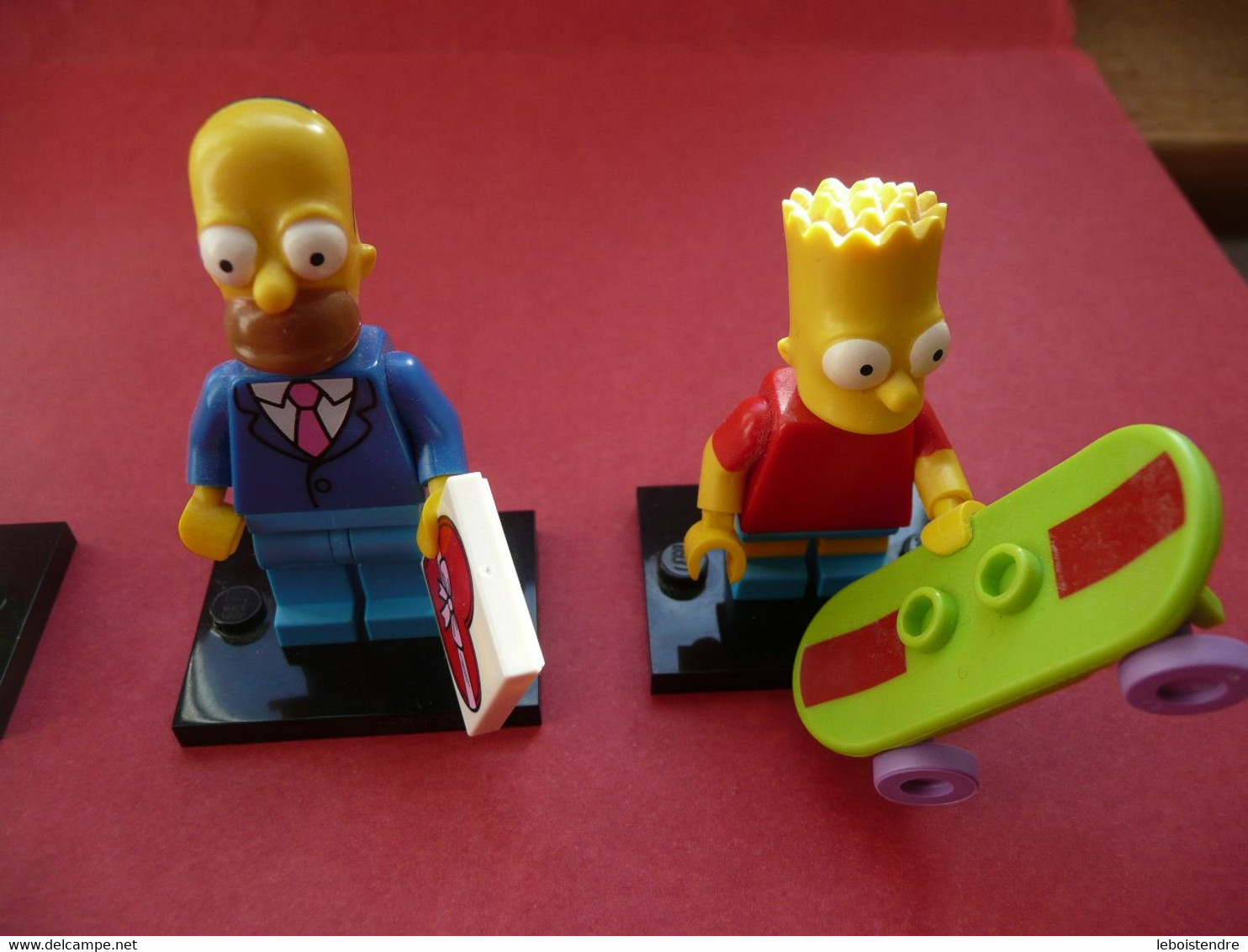 LOT 5 FIGURINE LEGO THE SIMPSONS HOMER EN COSTUME BART BARTMAN MILHOUSE COMME FALLAUT BOY SCRATCHY DE 71005 71009 - Poppetjes