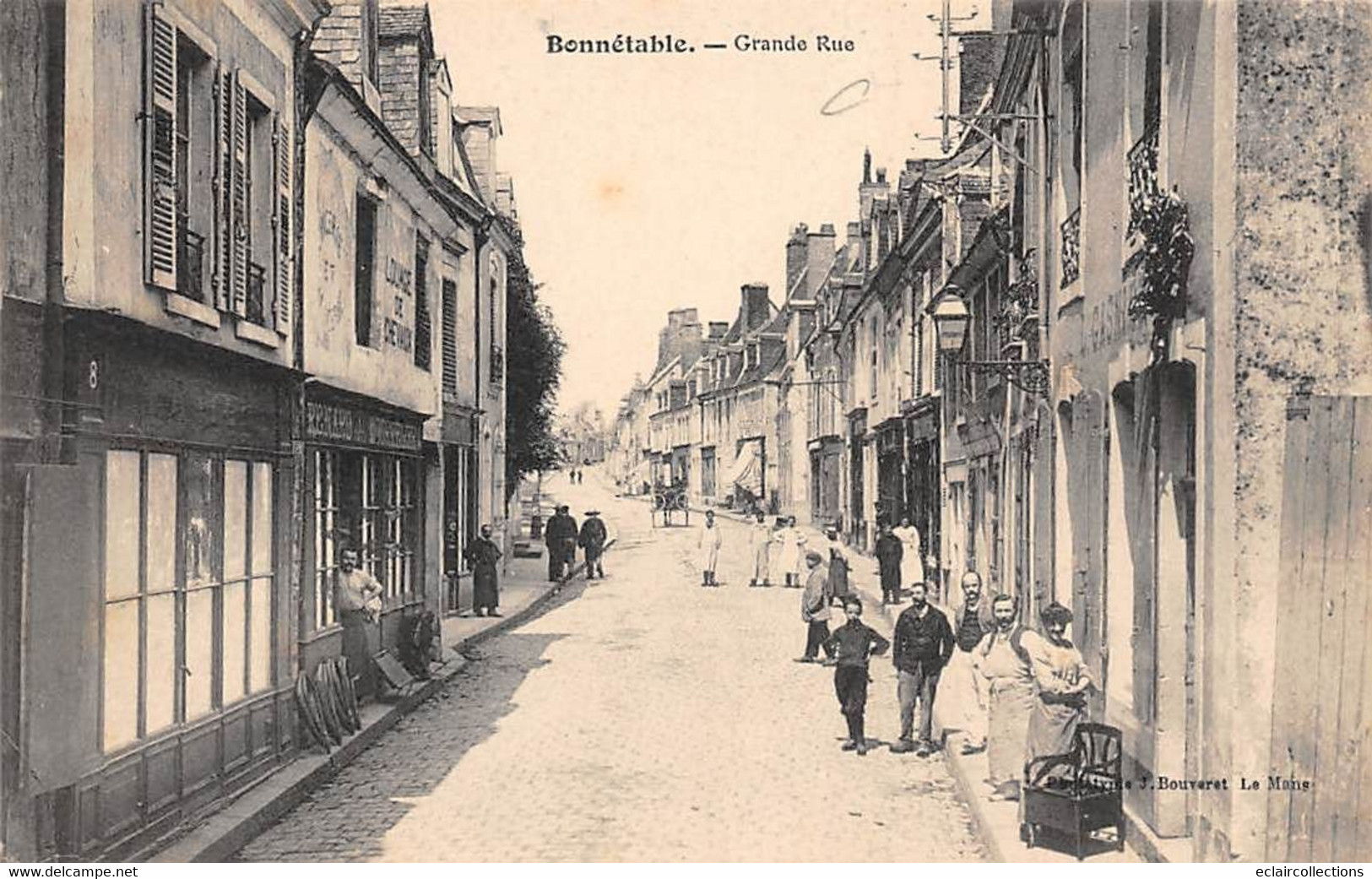 Bonnétable             72        Grande Rue      (voir Scan) - Bonnetable