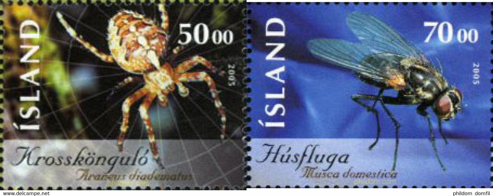 164860 MNH ISLANDIA 2005 INSECTOS - Collezioni & Lotti