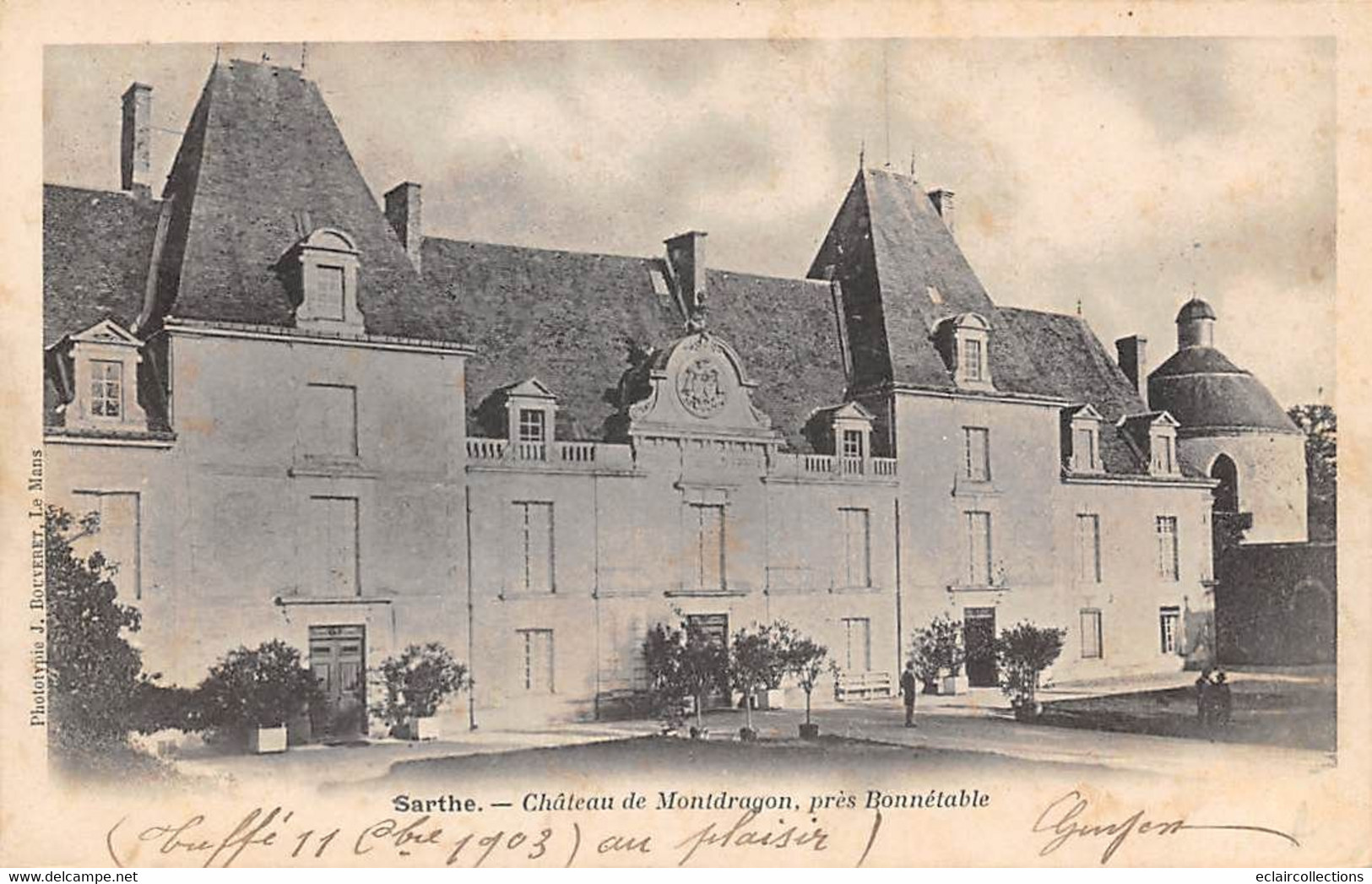 Bonnétable             72        Château De Montdragon         (voir Scan) - Bonnetable