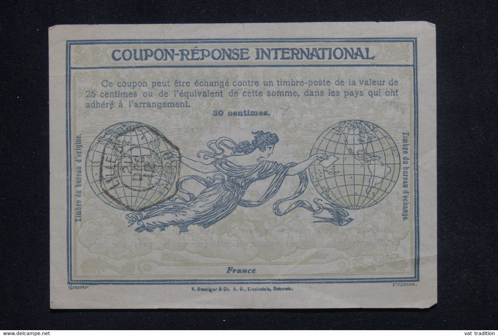 FRANCE - Coupon Réponse De Lille En 1912 - L 134542 - Reply Coupons