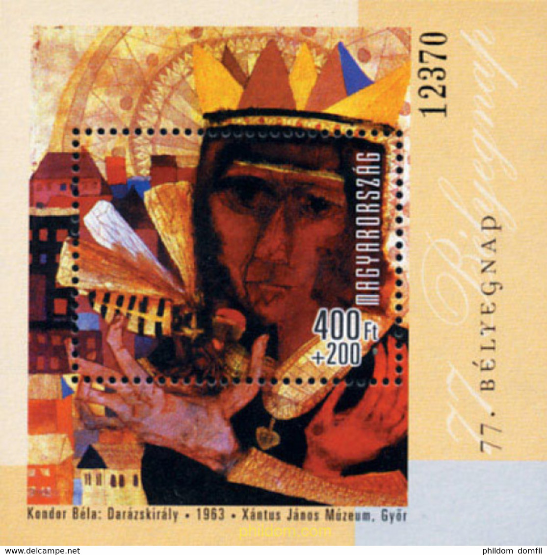 151902 MNH HUNGRIA 2004 DIA DEL SELLO - Used Stamps