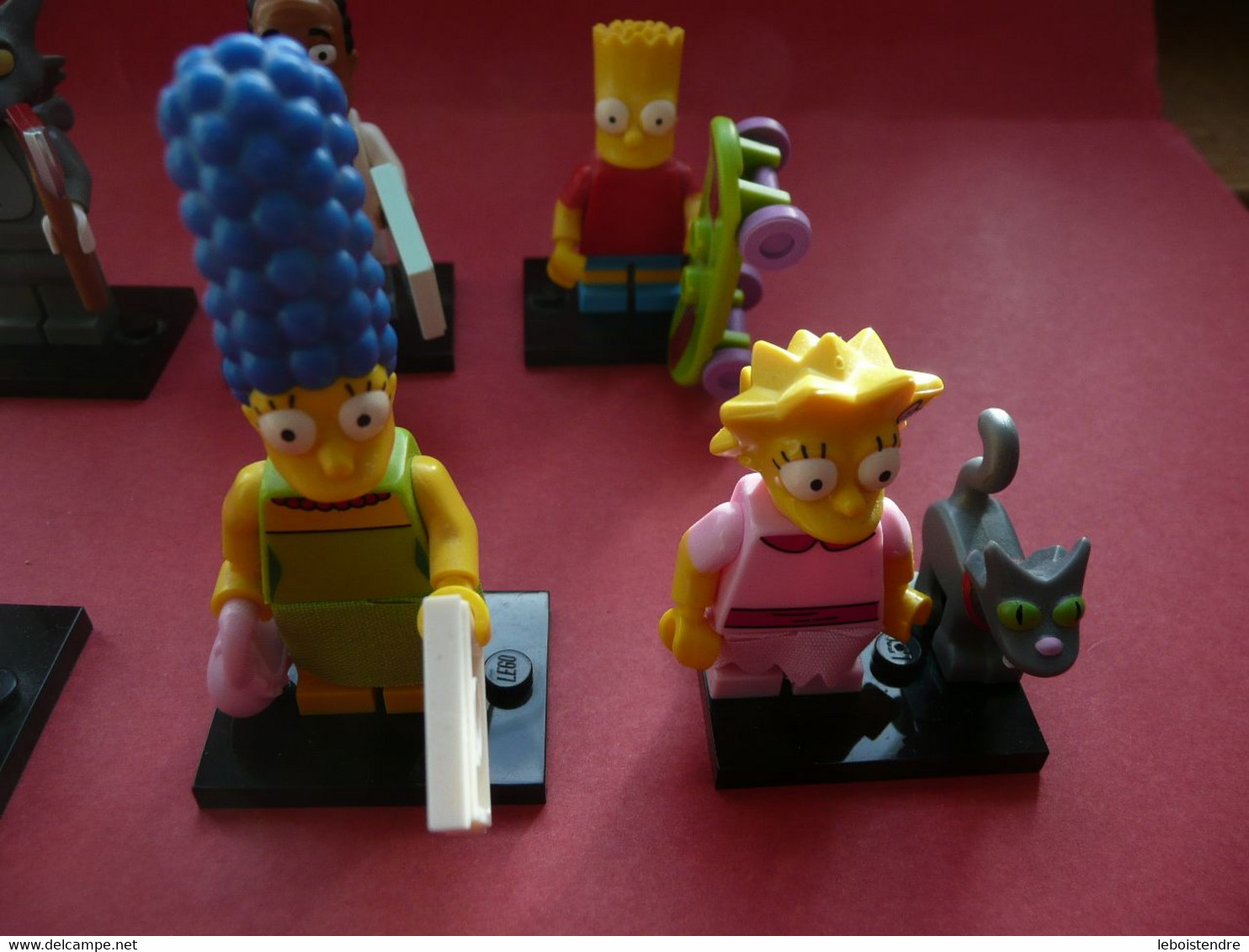 LOT 7 FIGURINE LEGO SIMPSONS FLANDERS HOMER EN COSTUME MARGE LISA ET SNOWBALL SCRATCHY DR HIBBERT BART DE 71005 71009 - Figures