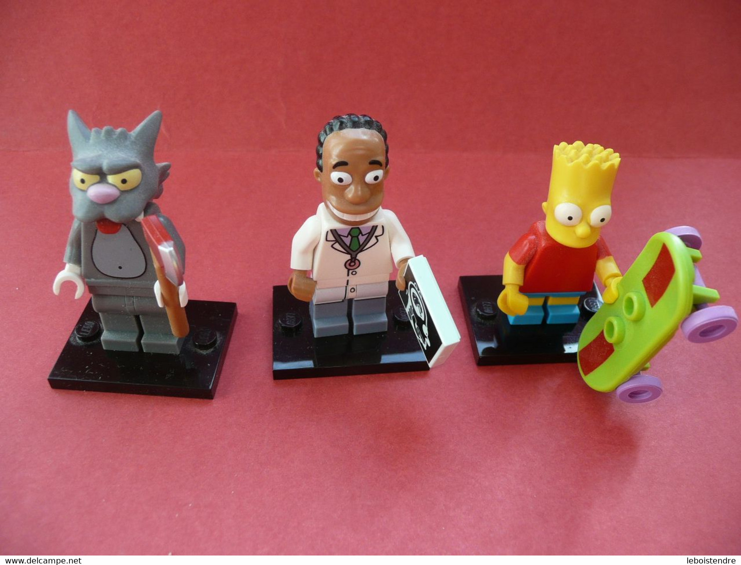 LOT 7 FIGURINE LEGO SIMPSONS FLANDERS HOMER EN COSTUME MARGE LISA ET SNOWBALL SCRATCHY DR HIBBERT BART DE 71005 71009 - Poppetjes