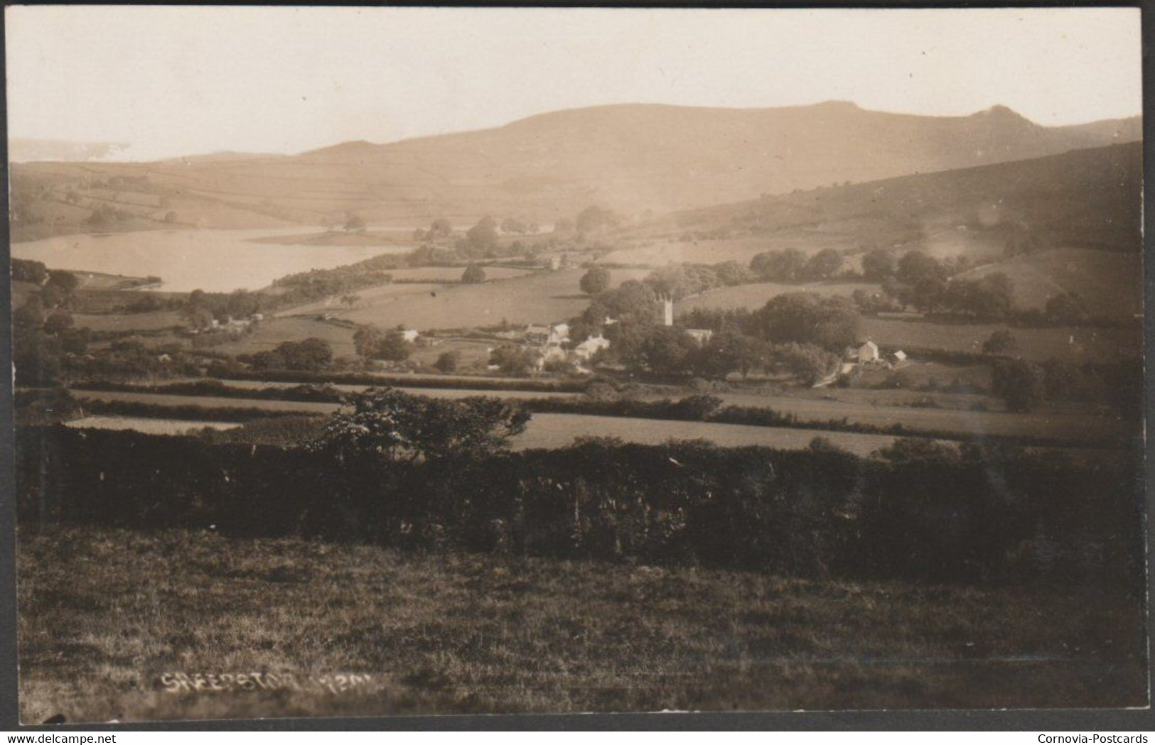 Sheepstor, Dartmoor, Devon, C.1920 - Chapman RP Postcard - Dartmoor