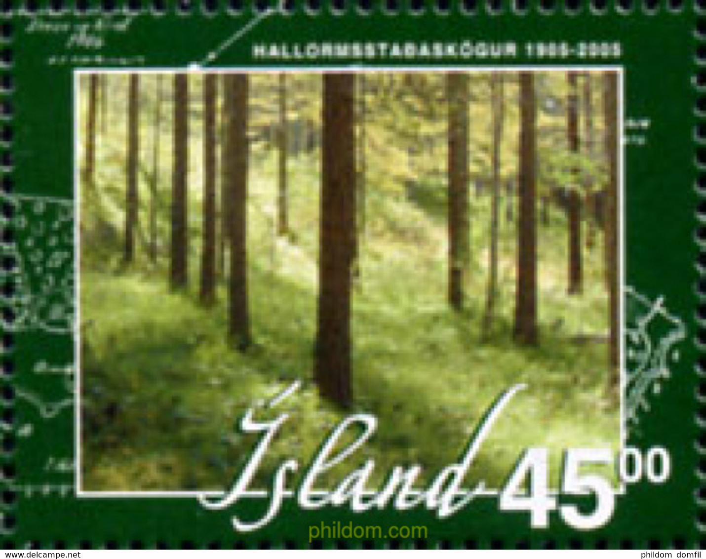 164818 MNH ISLANDIA 2005 REPOBLACION FORESTAL - Collections, Lots & Series