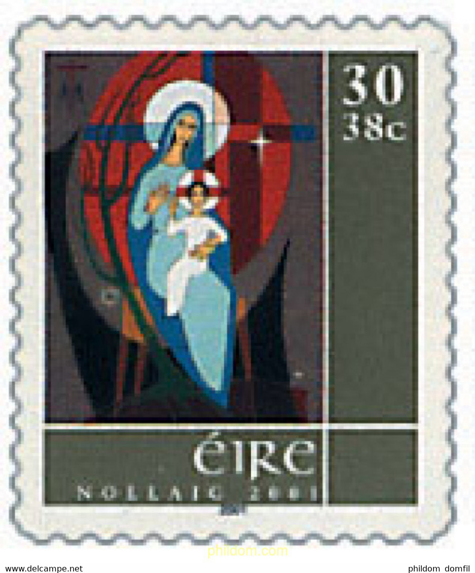 93614 MNH IRLANDA 2001 NAVIDAD - Collections, Lots & Séries