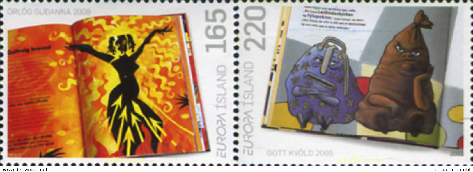 250360 MNH ISLANDIA 2010 EUROPA CEPT 2010 - LIBROS INFANTILES - Collections, Lots & Séries