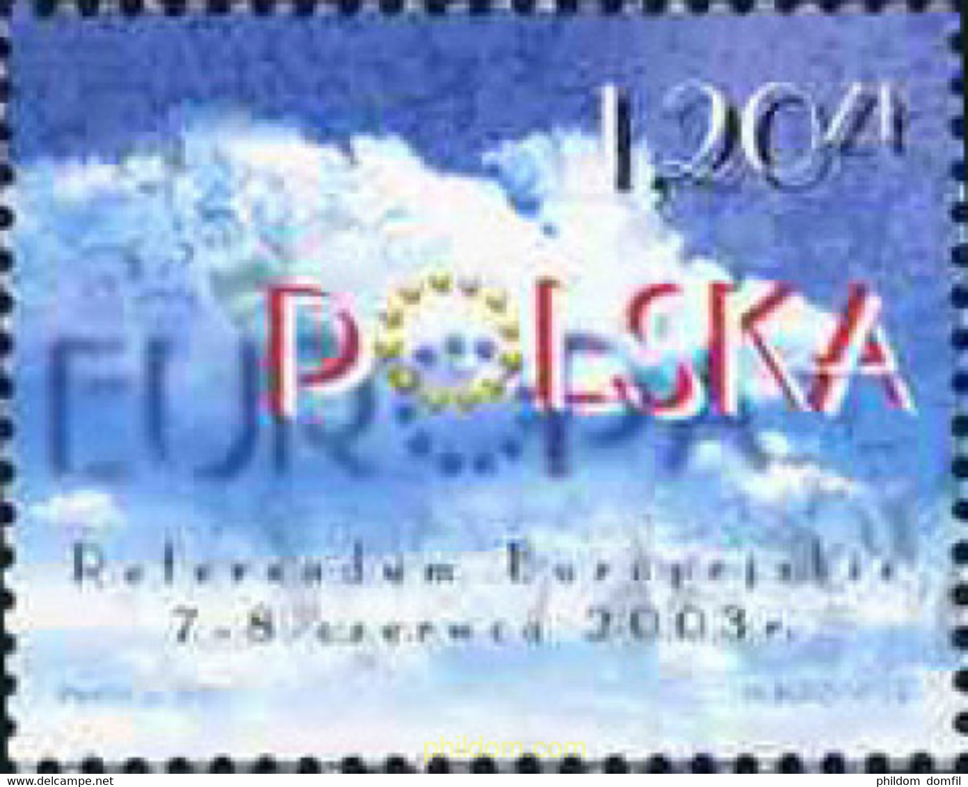 132657 MNH POLONIA 2003 POLONIA Y LA UNION EUROPEA - Unclassified