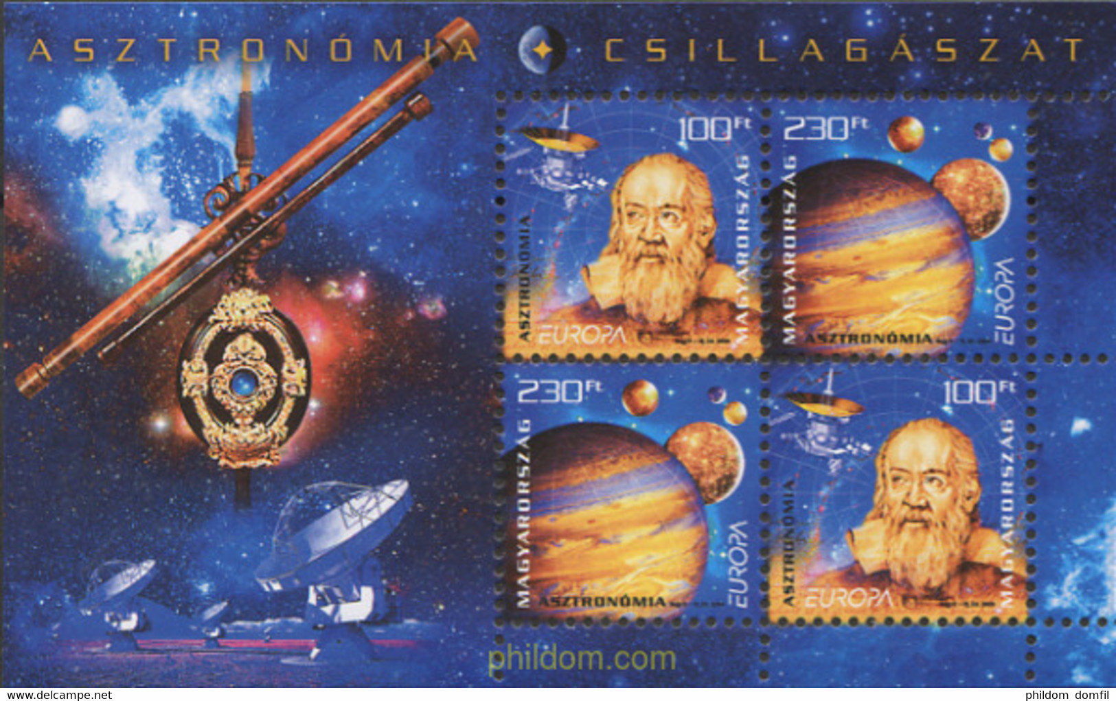 230860 MNH HUNGRIA 2009 EUROPA CEPT 2009 - ASTRONOMIA - Used Stamps