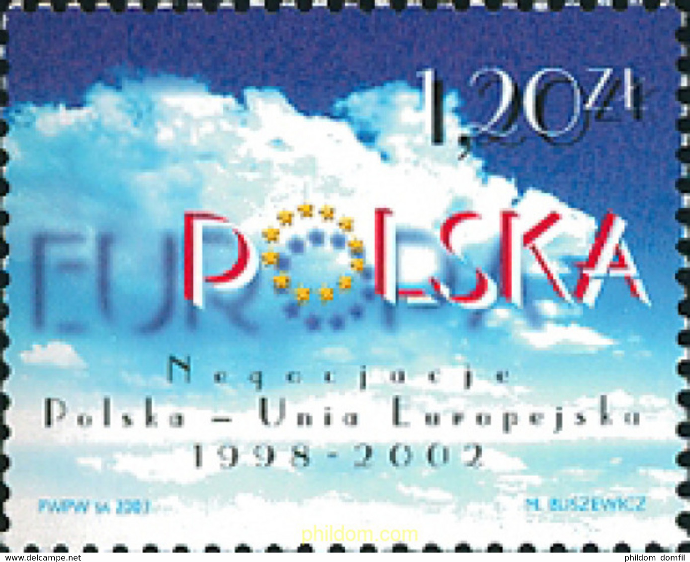 127730 MNH POLONIA 2003 RELACIONES CON LA UNION EUROPEA - Non Classés