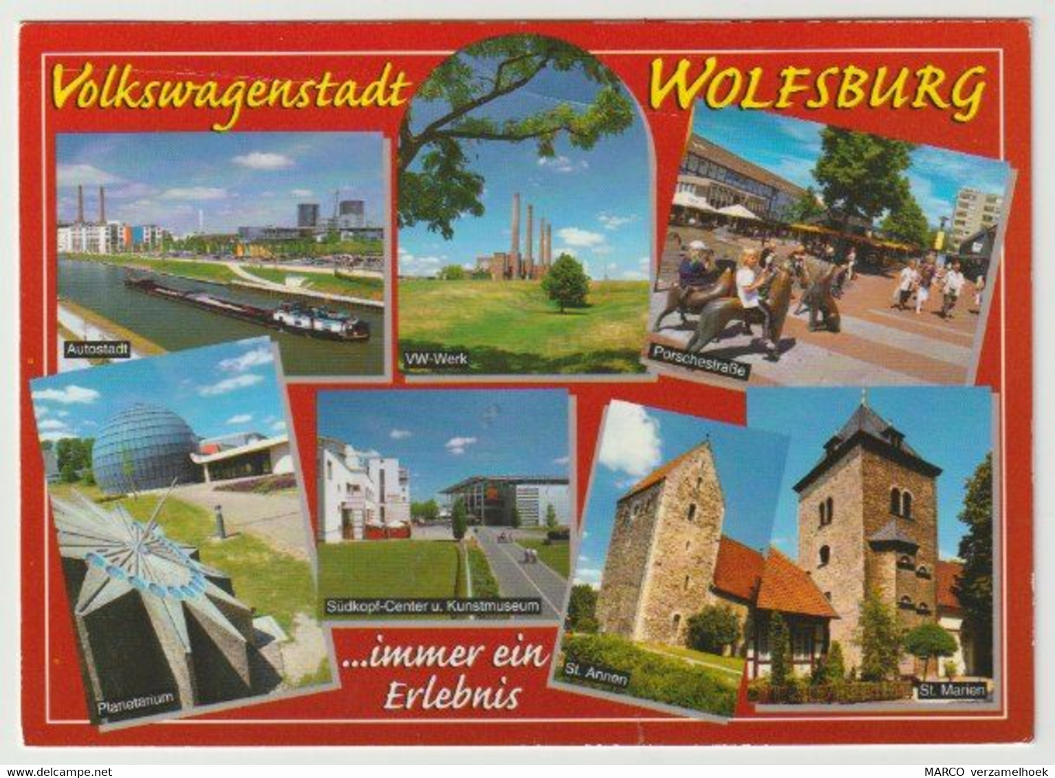 Postcard - Ansichtkaart Volkswagenstadt Wolfsburg (D) - Wolfsburg