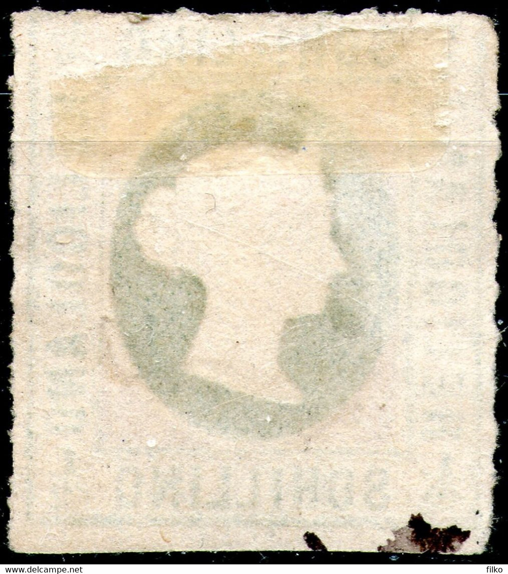 Heligoland,1875,1/2 Shilling,MLH *,as Scan - Héligoland