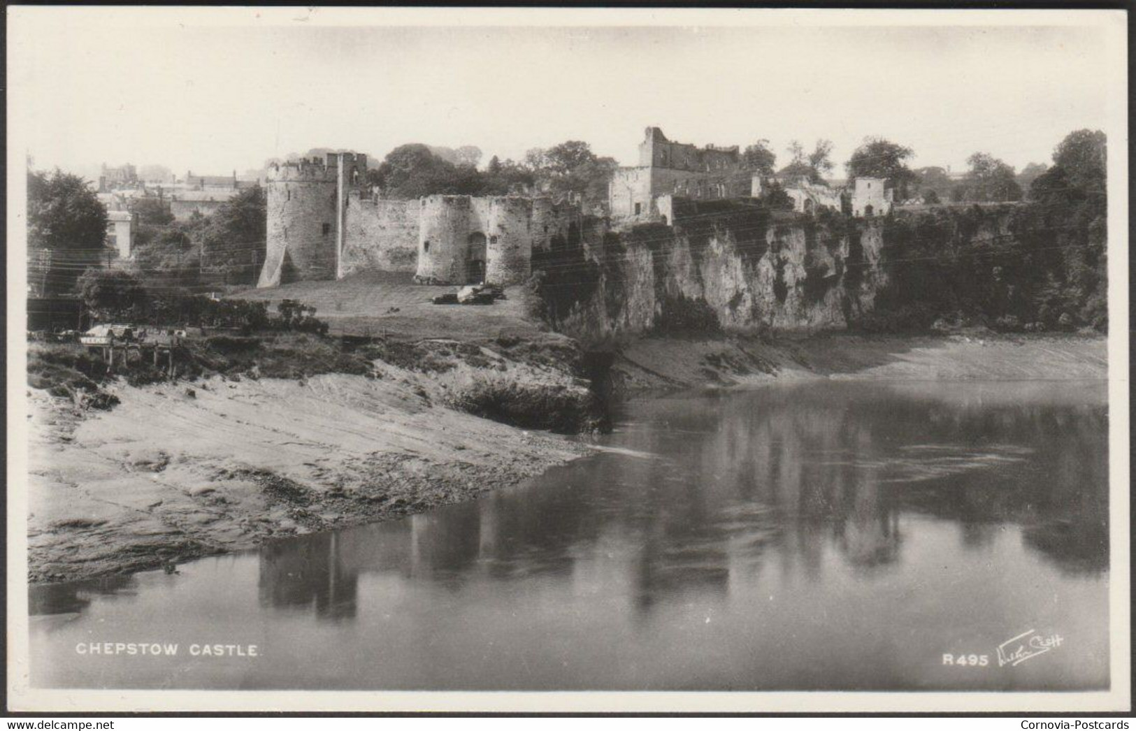 Chepstow Castle, Monmouthshire, C.1930 - Walter Scott RP Postcard - Monmouthshire