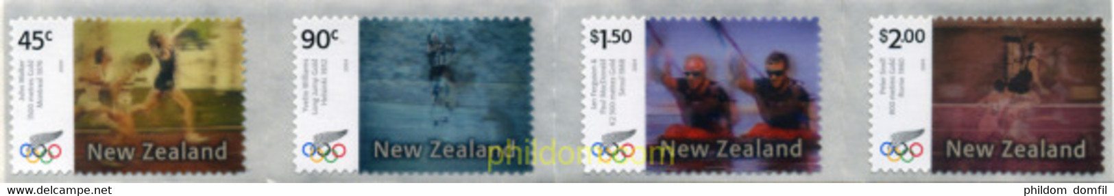 144195 MNH NUEVA ZELANDA 2004 28 JUEGOS OLIMPICOS DE VERANO ATENAS 2004 - Variétés Et Curiosités