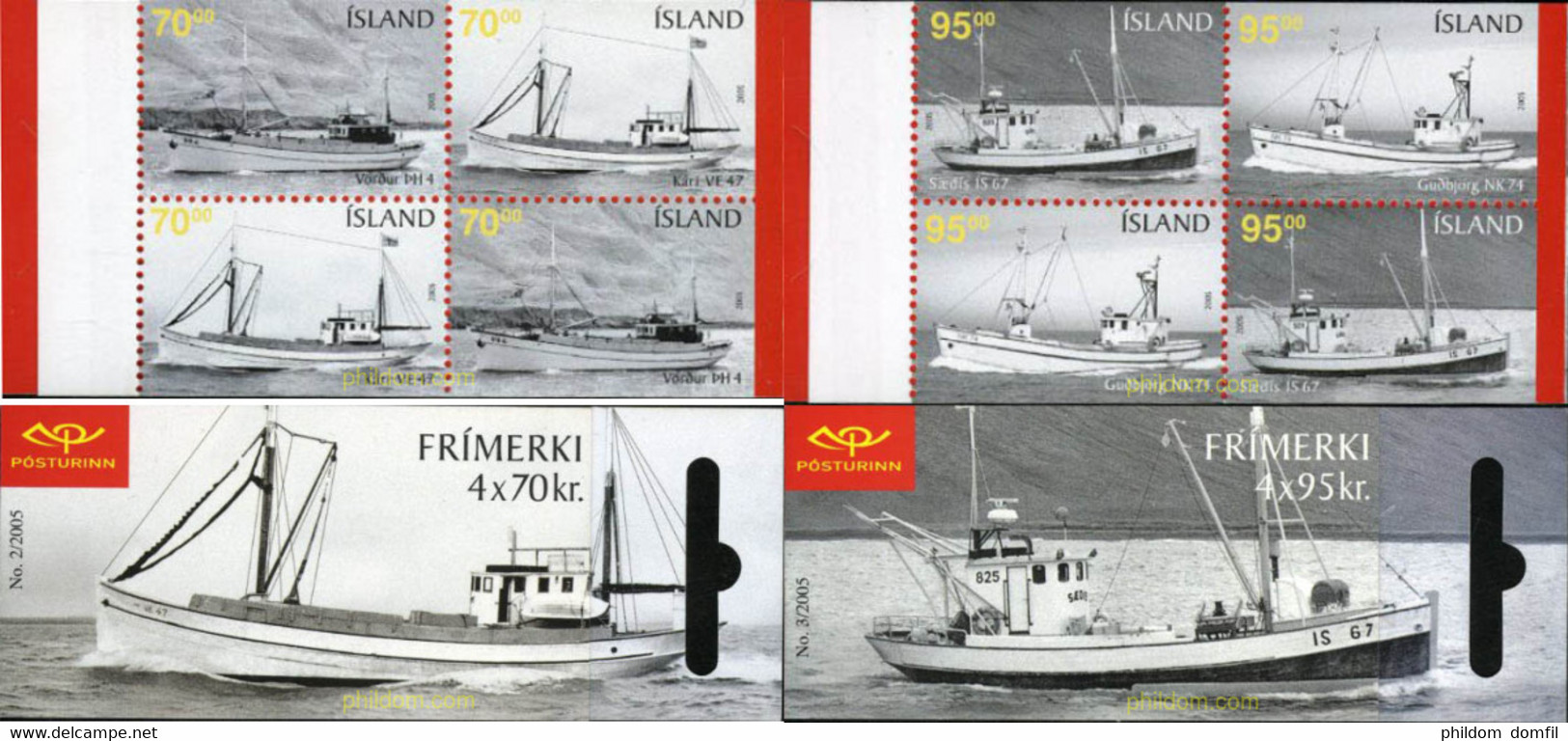 216605 MNH ISLANDIA 2005 BARCOS ANTIGUOS - Collezioni & Lotti