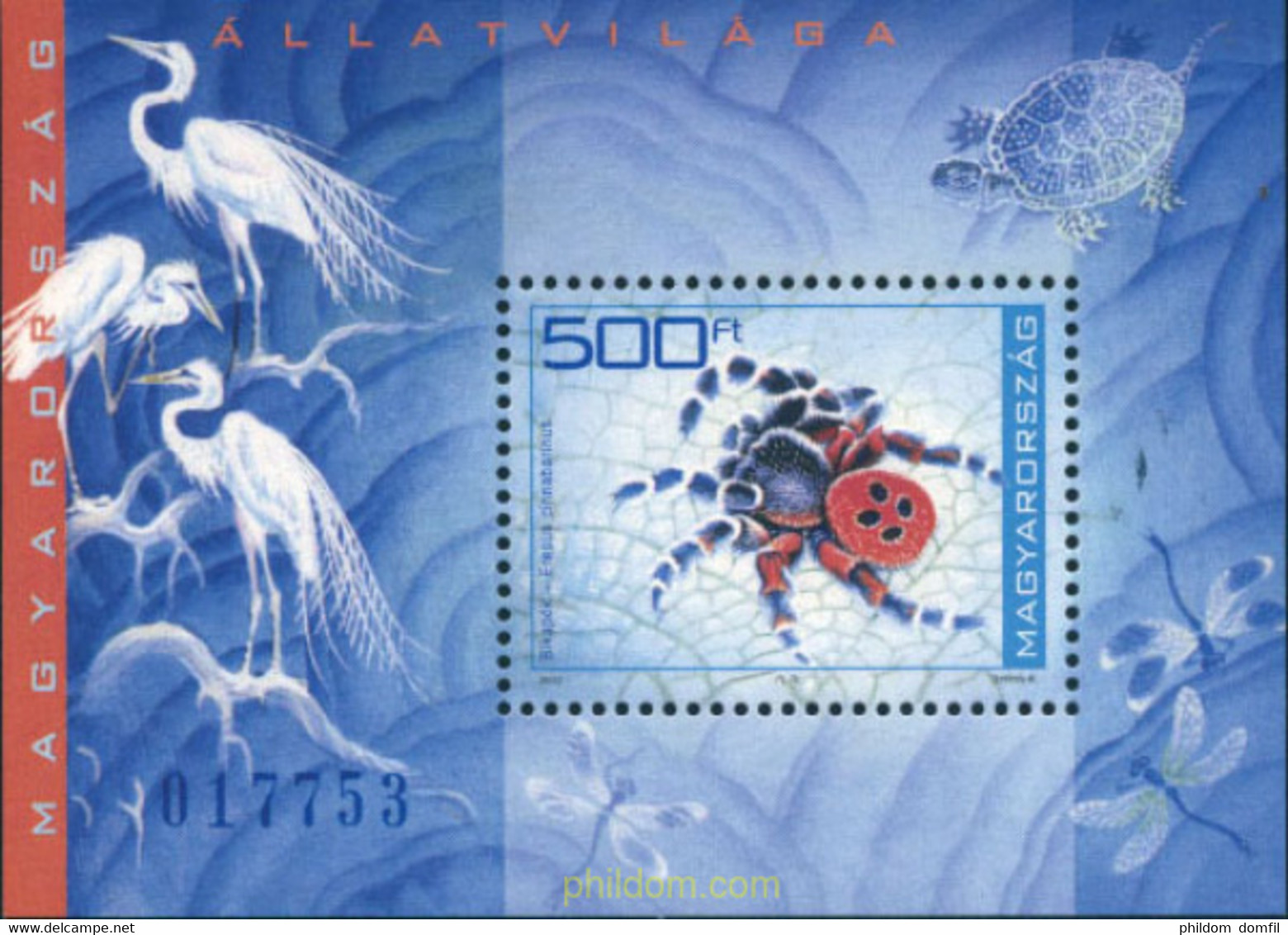 132124 MNH HUNGRIA 2003 FAUNA - Used Stamps
