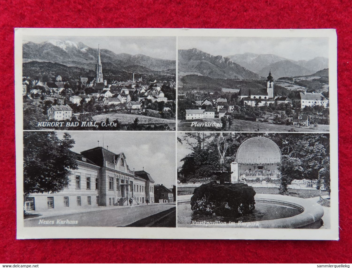 AK: Bad Hall, Gelaufen 22. 4. 1951 (Nr.3477) - Bad Hall