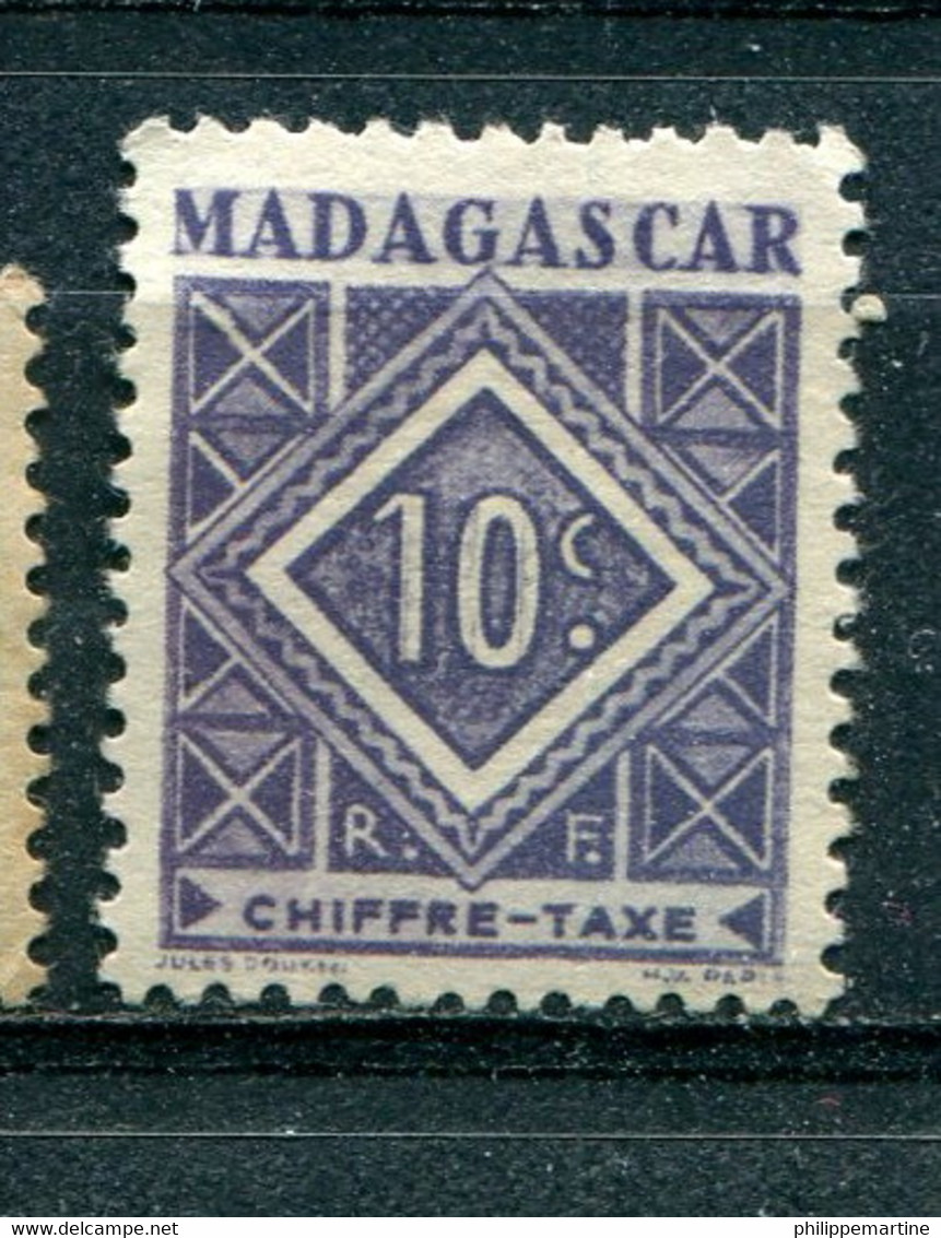 Madagascar 1947 - Taxe YT 31 (o) - Timbres-taxe