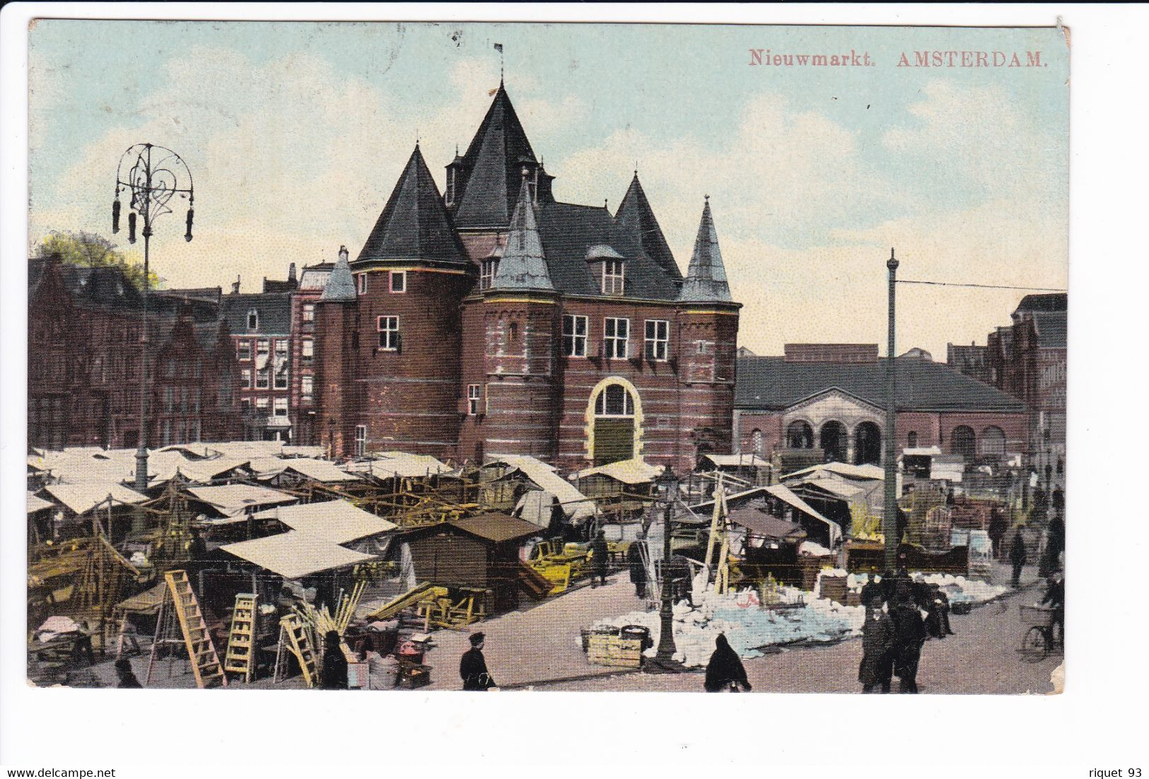 Lot 6 Cpa - AMSTERDAM - Différentes Vues - Amsterdam