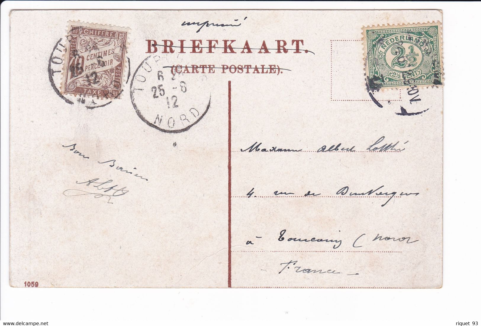 Lot 6 cpa - AMSTERDAM - Différentes vues