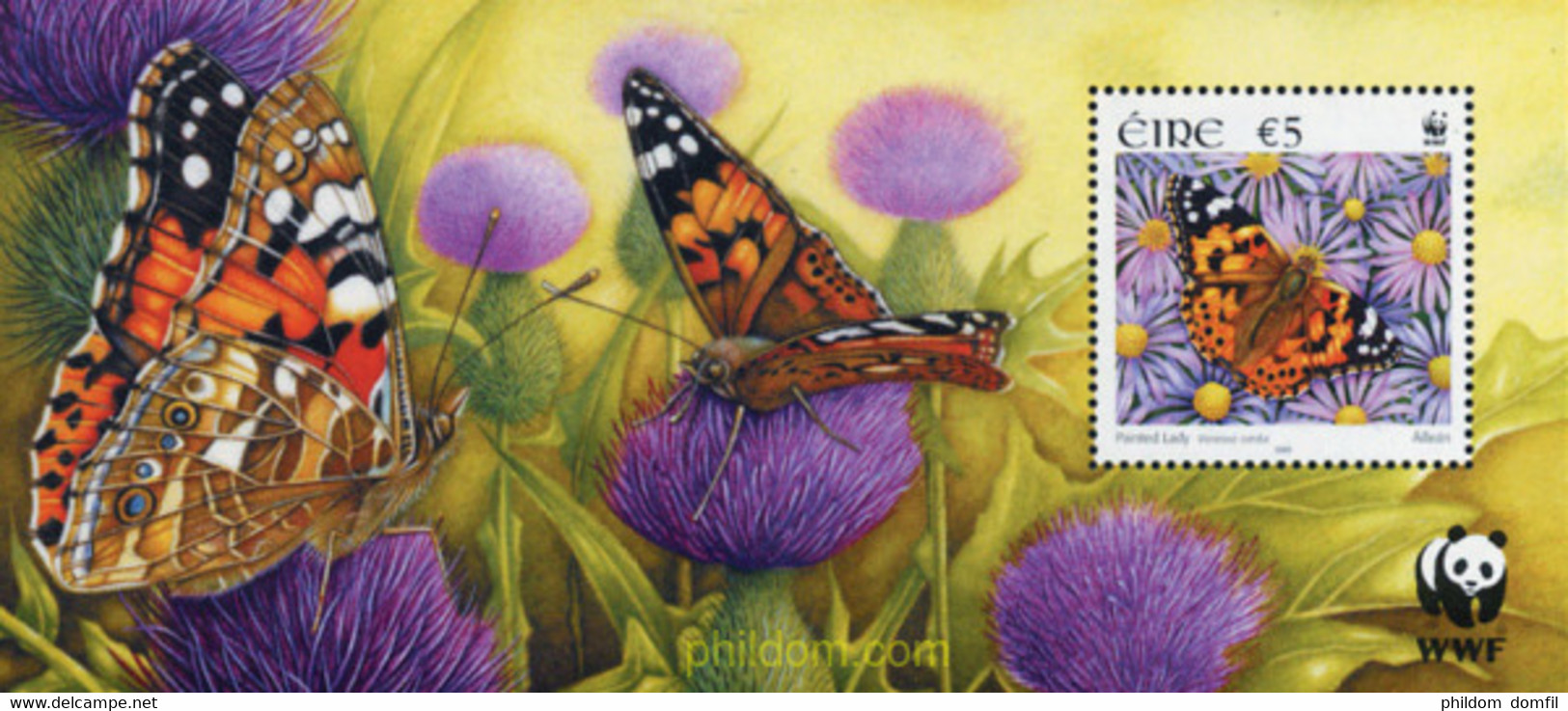 165293 MNH IRLANDA 2005 MARIPOSAS - Verzamelingen & Reeksen