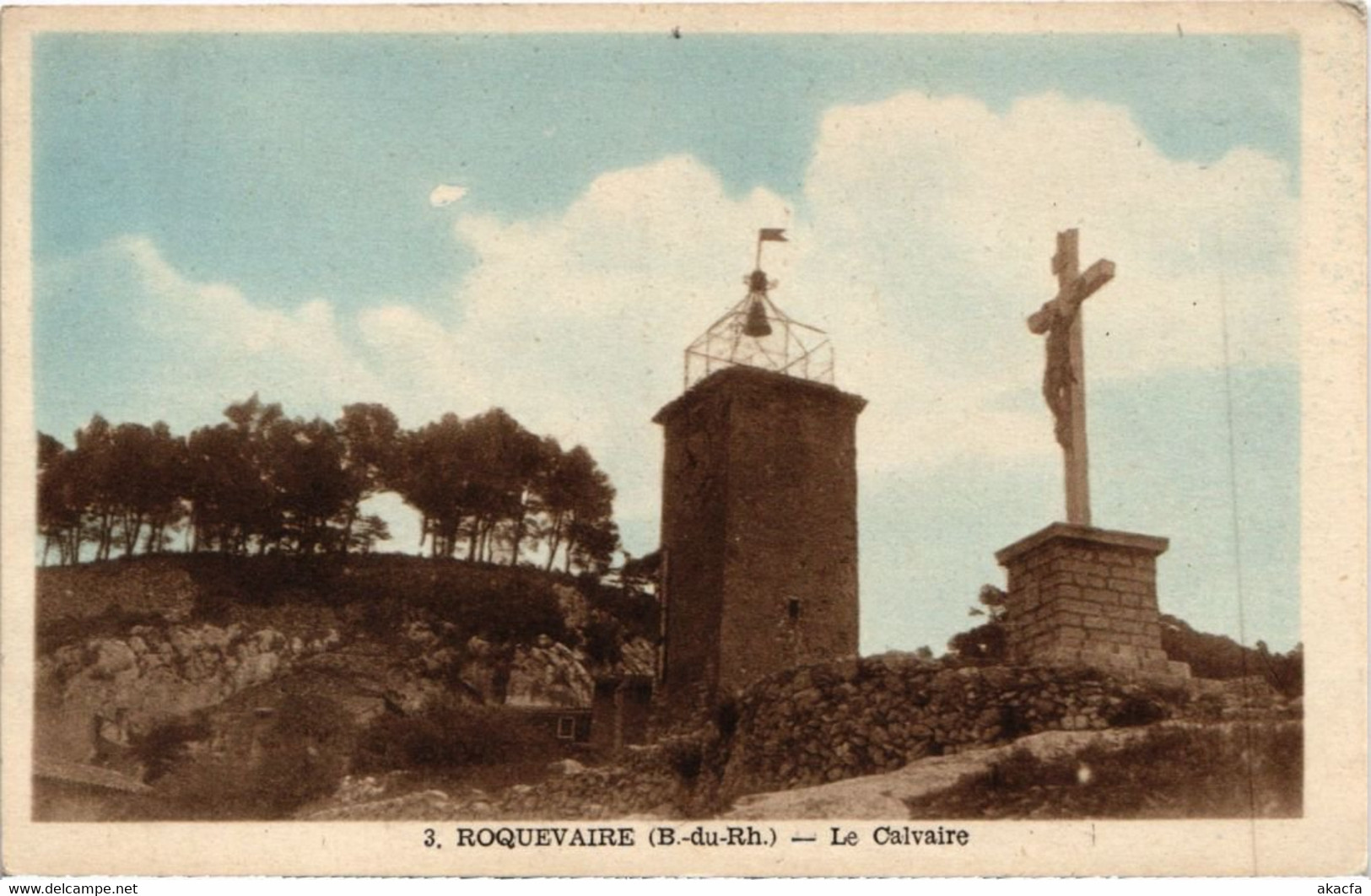 CPA ROQUEVAIRE Le Calvaire (1259146) - Roquevaire