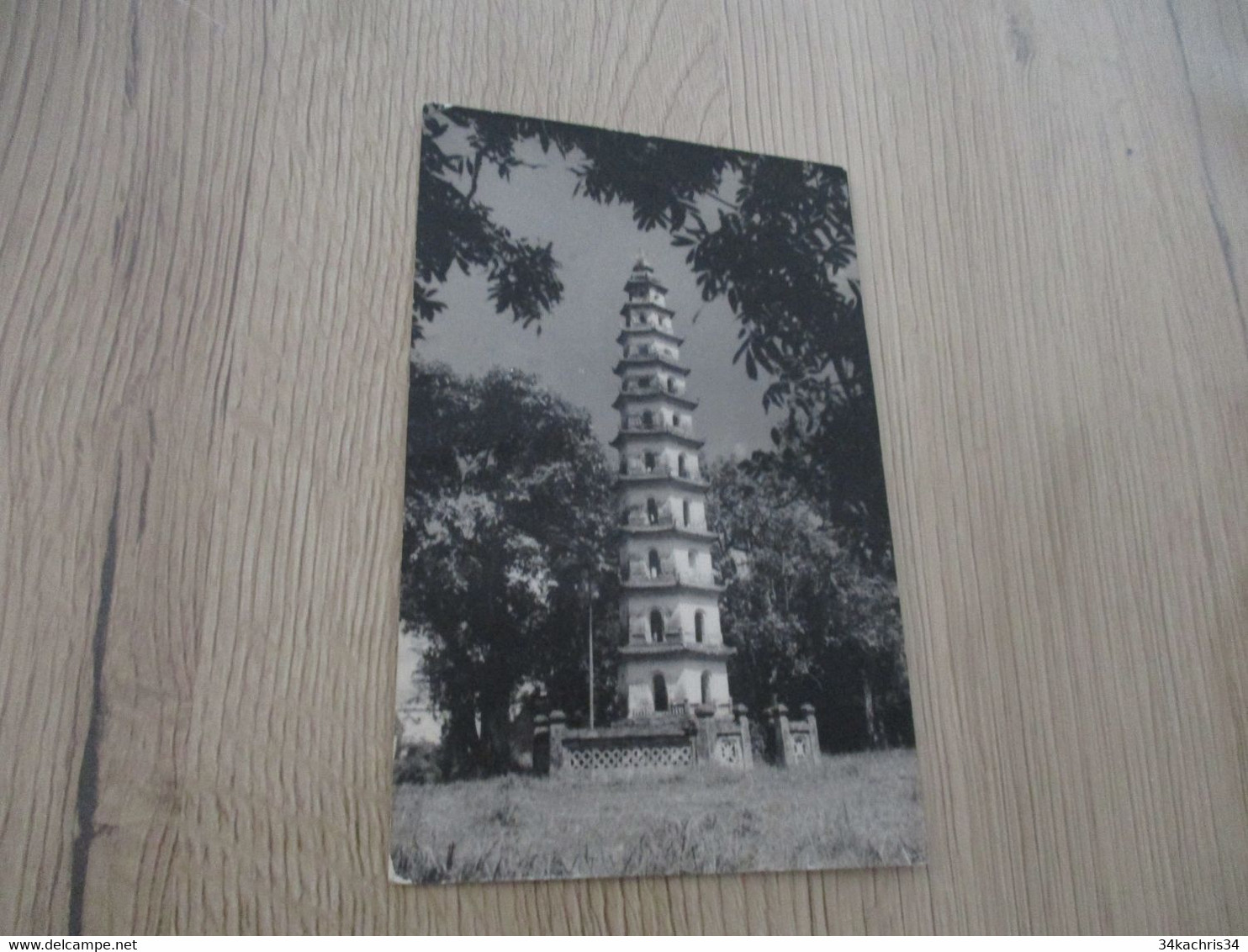 Carte Photo Viêt-Nam  Tour De La Pagode - Viêt-Nam