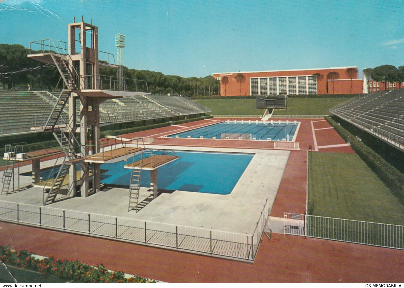 Roma - Foro Italico - Stadio Dei Nuoto , Swimming Stadium 1962 - Stades & Structures Sportives