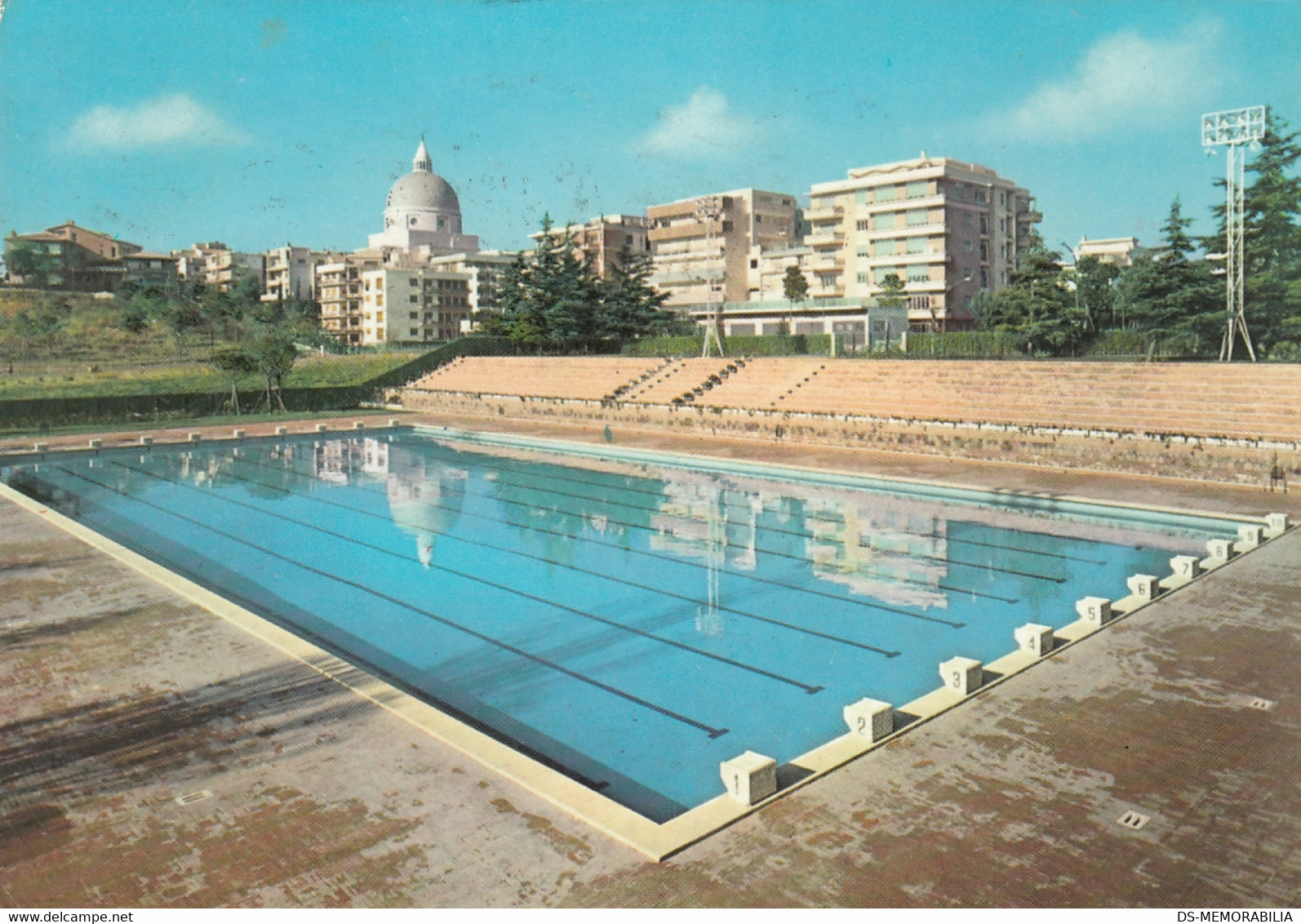 Roma E.U.R. - Piscina Delle Rose , Swimming Pool 1964 - Stadiums & Sporting Infrastructures