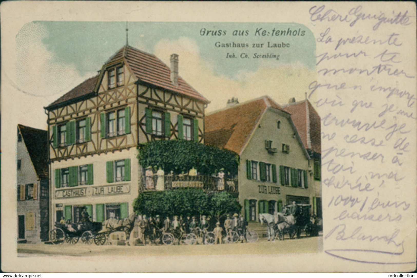 67 CHATENOIS / Gruss Aus ...  / CARTE COULEUR ANIMEE - Chatenois