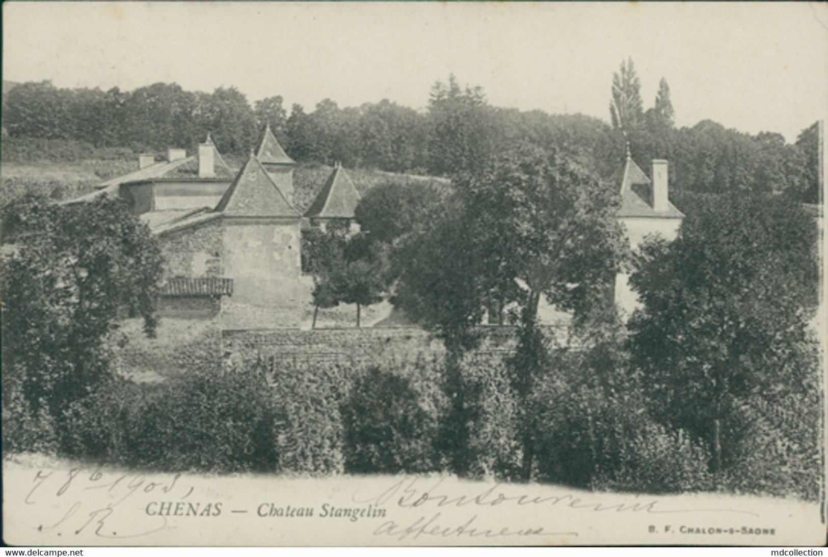69 CHENAS / Château Stangelin / - Chenas