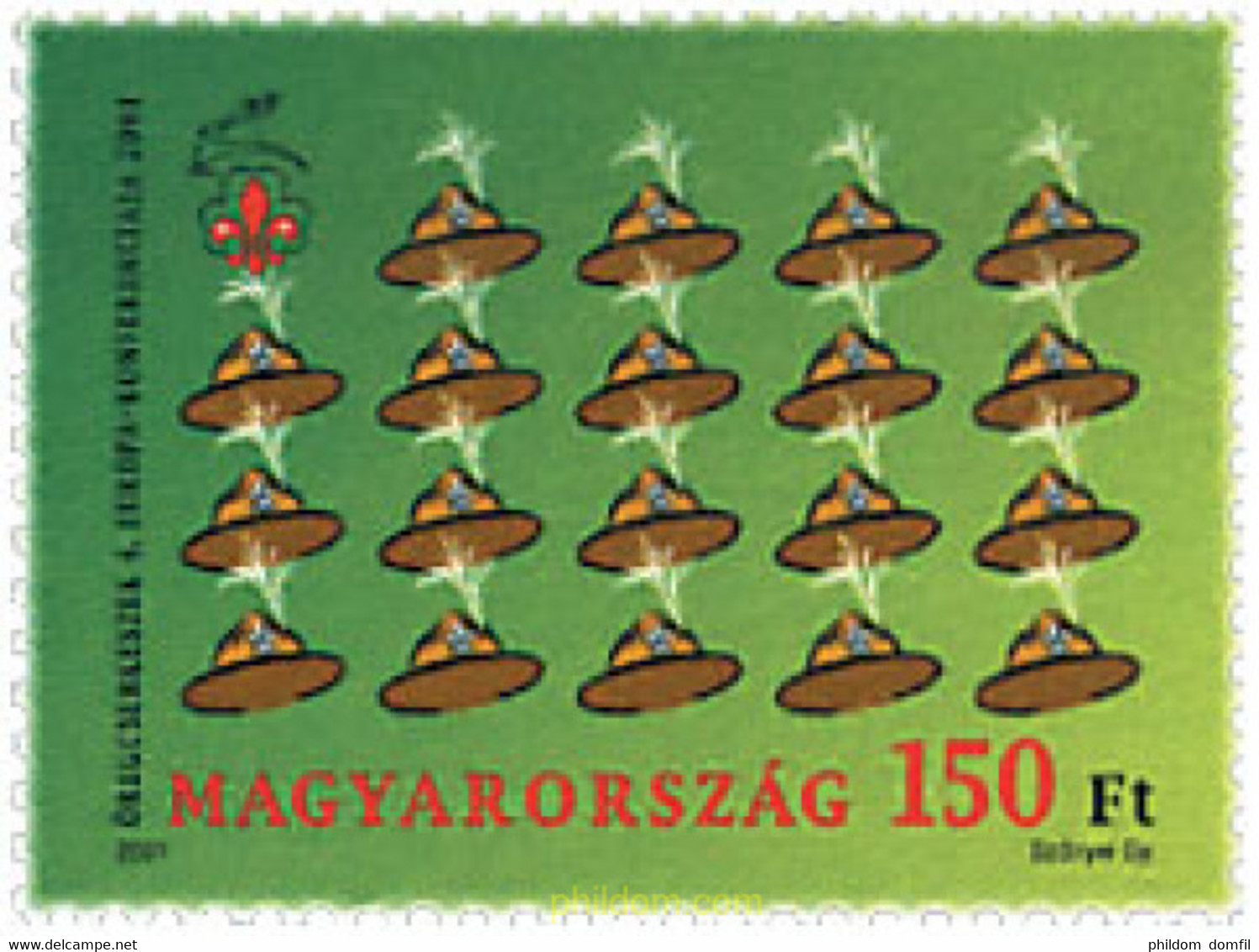 78215 MNH HUNGRIA 2001 4 CONFERENCIA EUROPEA DE ESCULTISMO - Gebraucht