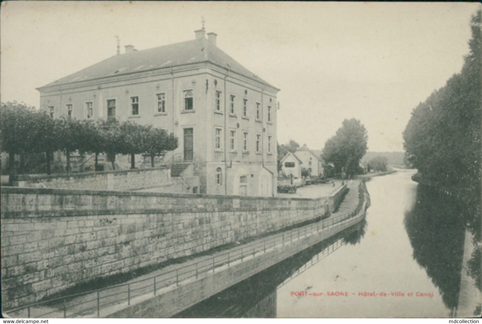 70 PORT SUR SAONE / Hôtel De Ville Et Canal / - Port-sur-Saône