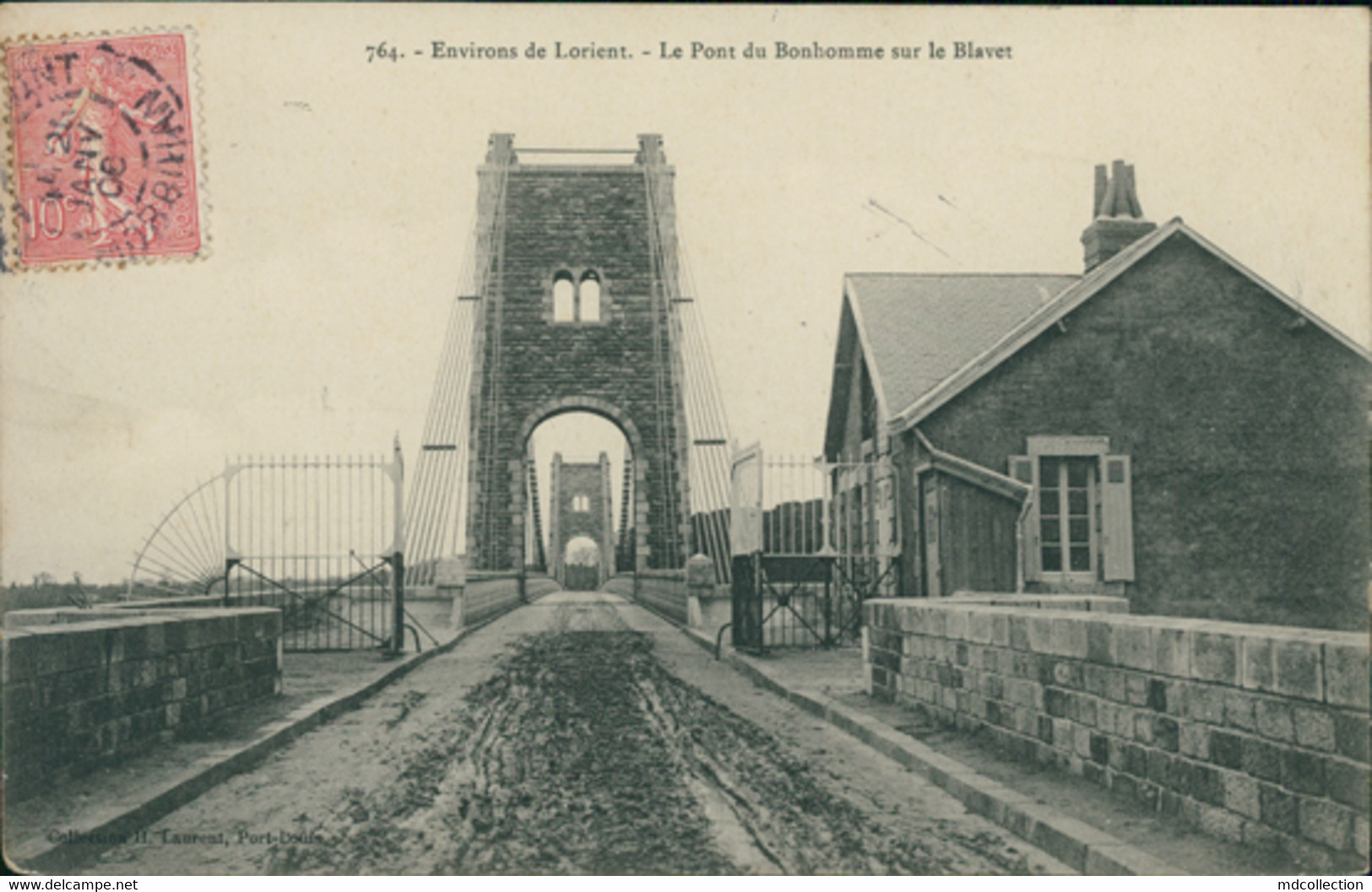 56 LANESTER / Le Pont Du Bonhomme Sur Le Blavet / - Lanester