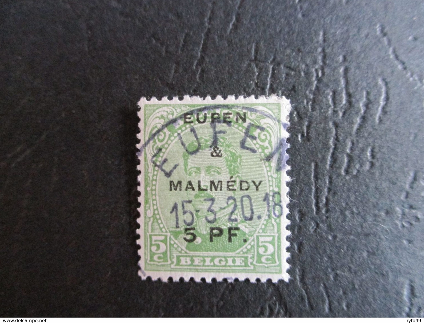 Nr OC 55 - Centrale Stempel Eupen - OC55/105 Eupen & Malmédy