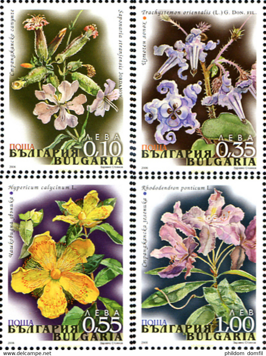 197719 MNH BULGARIA 2006 FLORES - Ungebraucht